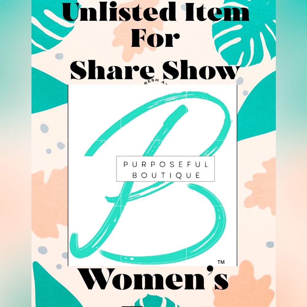 Unlisted Women’s Item
